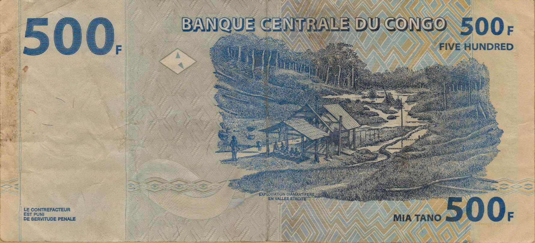Congo 500 2002 XF P-NEW
